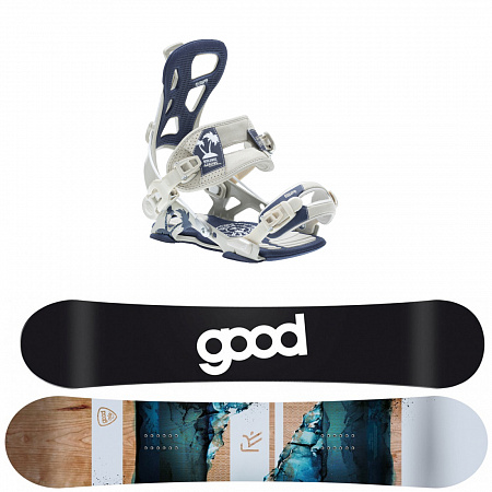 Комплит сноуборд RELOAD DOUBLE ROCKER + крепления BROTHERHOOD FT